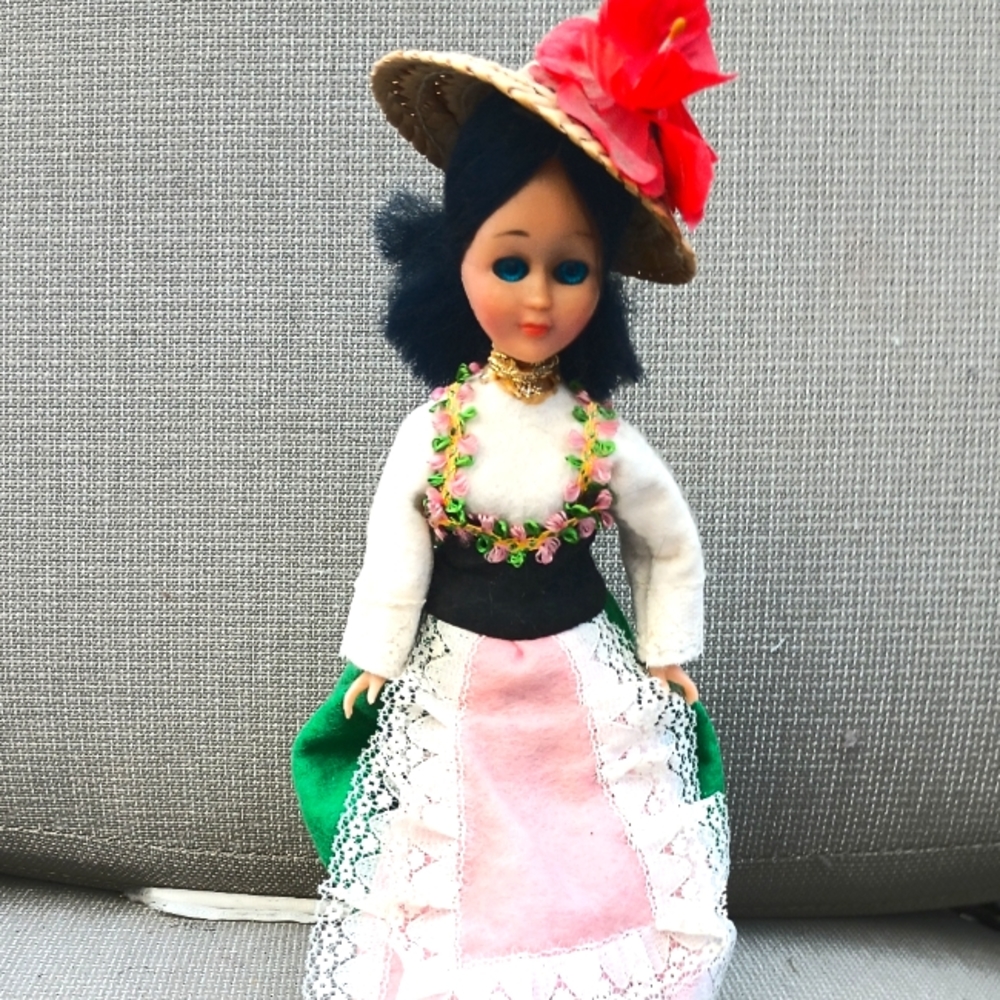 Swiss miss mini doll vintage
